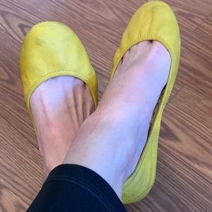 Tieks Ballet Flats - Size 8 - Mustard Yellow